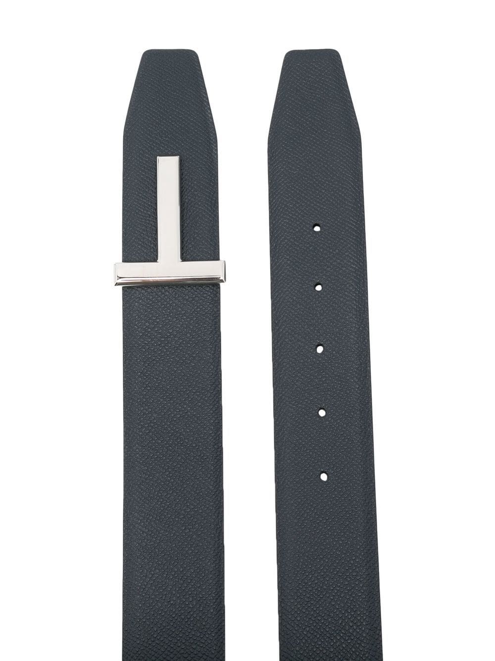 Tom Ford logo-plaque leather belt - Image 2