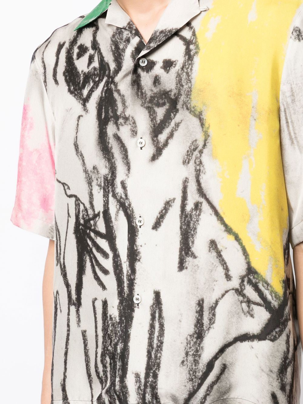 AMIRI sketch-print silk shirt - Image 4