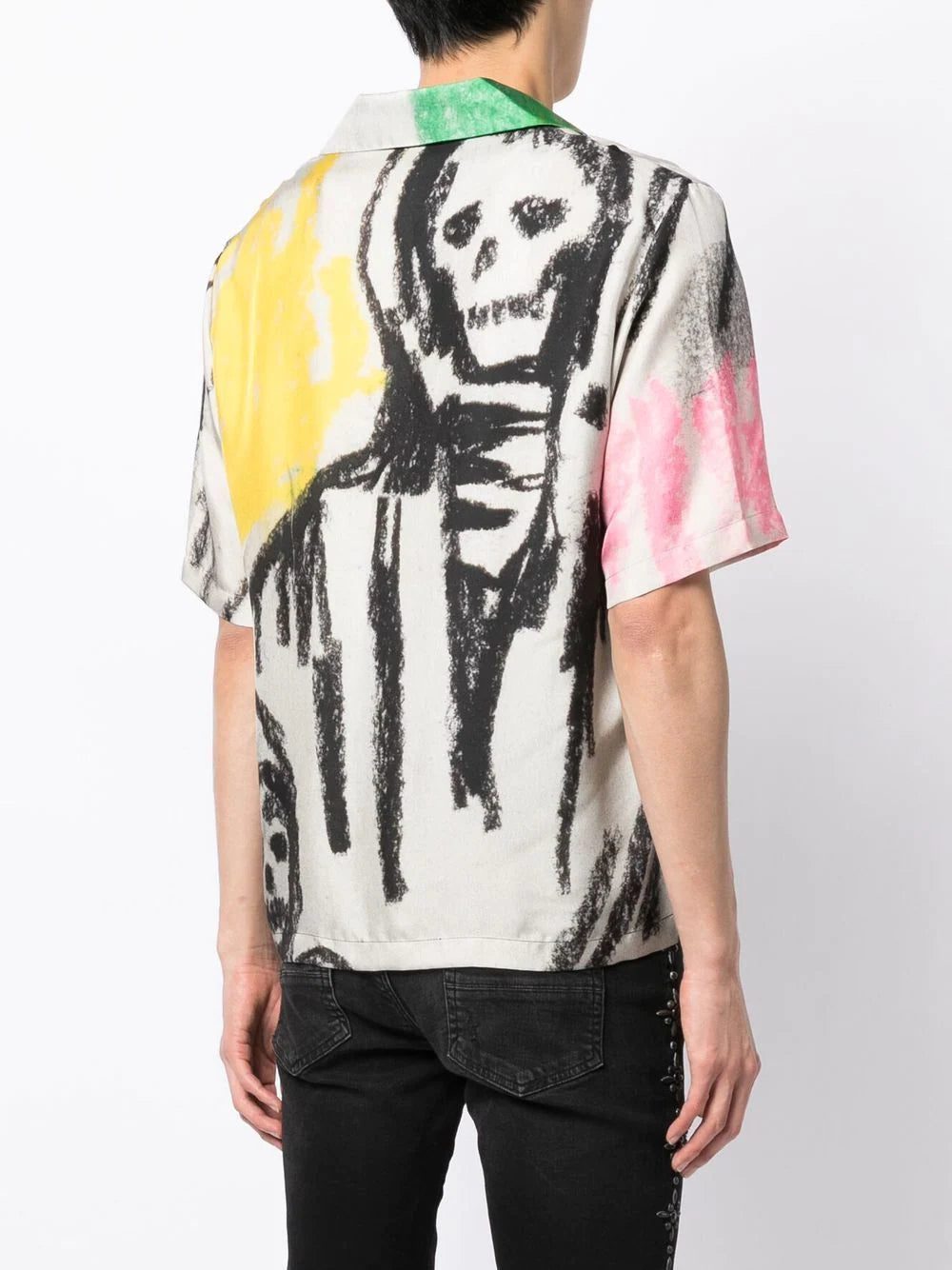 AMIRI sketch-print silk shirt - Image 3