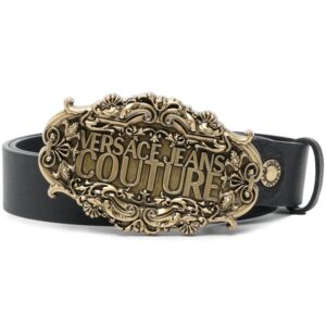 Versace logo buckle belt