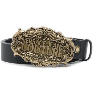 Versace logo buckle belt