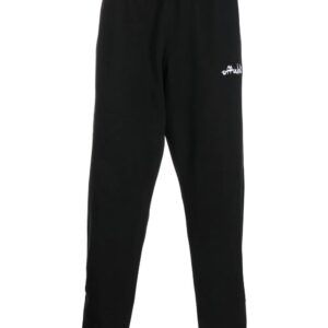 Off-White  logo-embroidered track pants