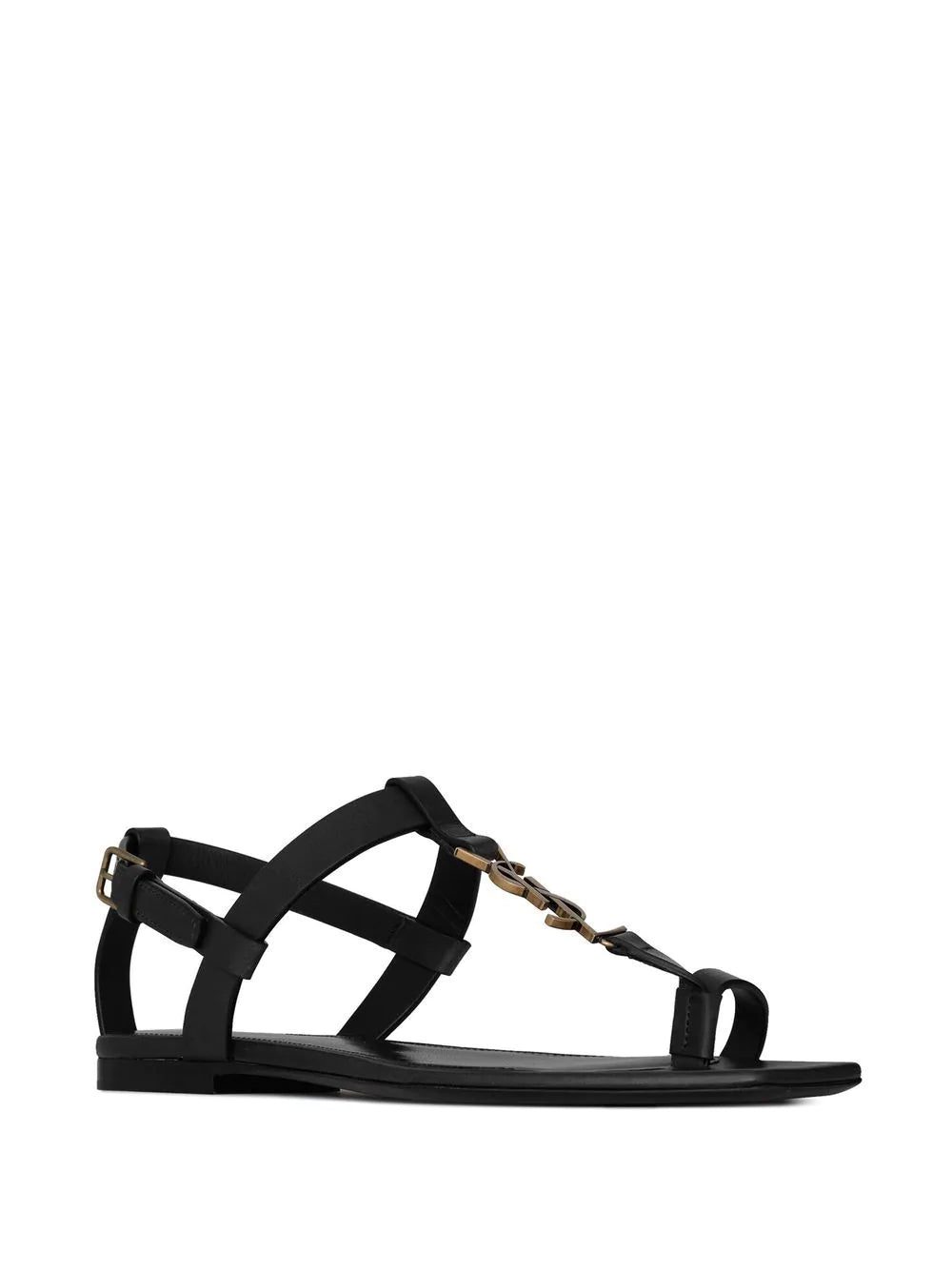 Saint Laurent Cassandra leather sandals