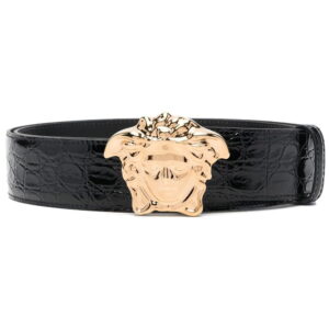 Versace La Medusa leather belt