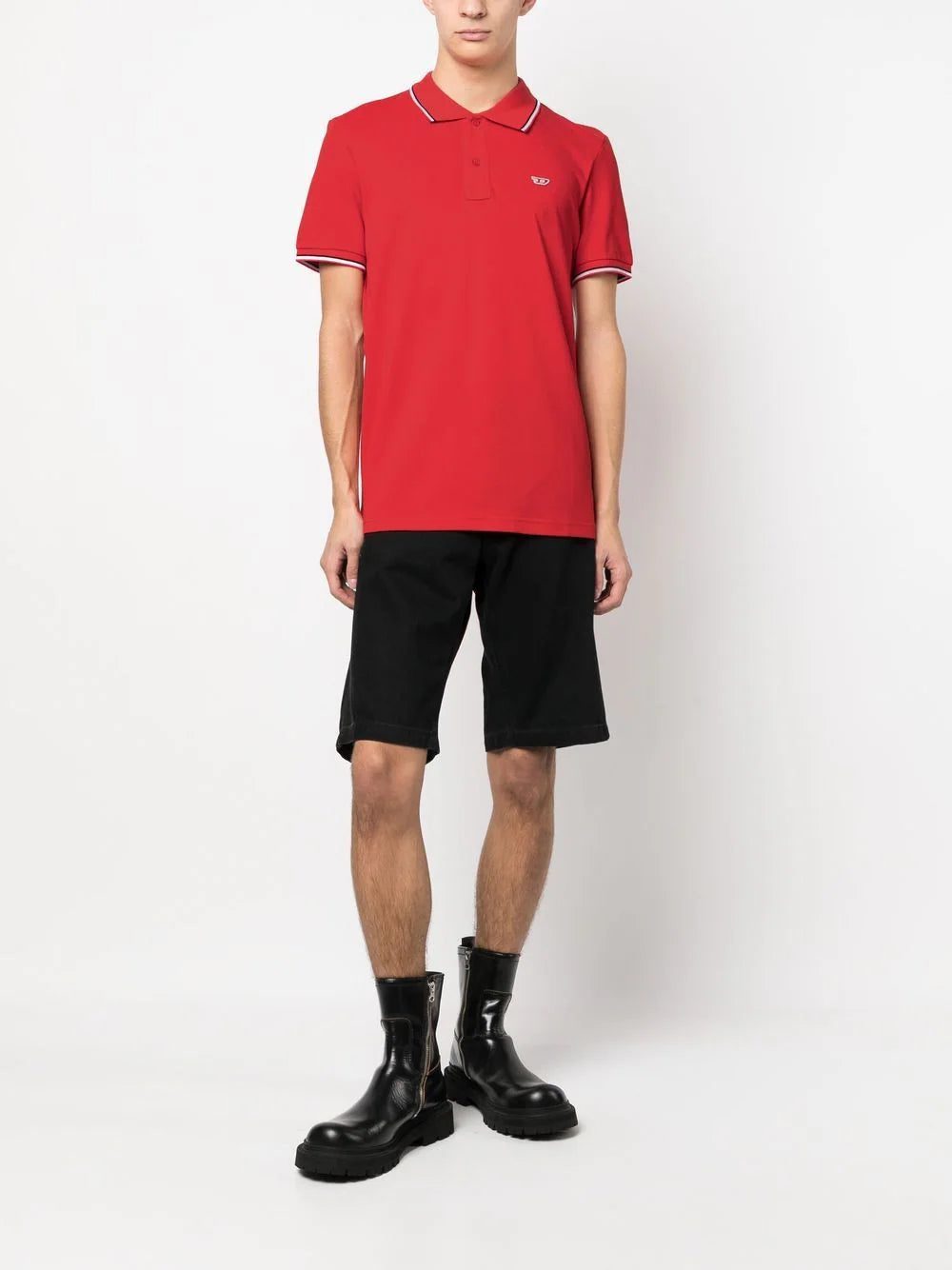Diesel T-Smith-D cotton polo shirt - Image 4