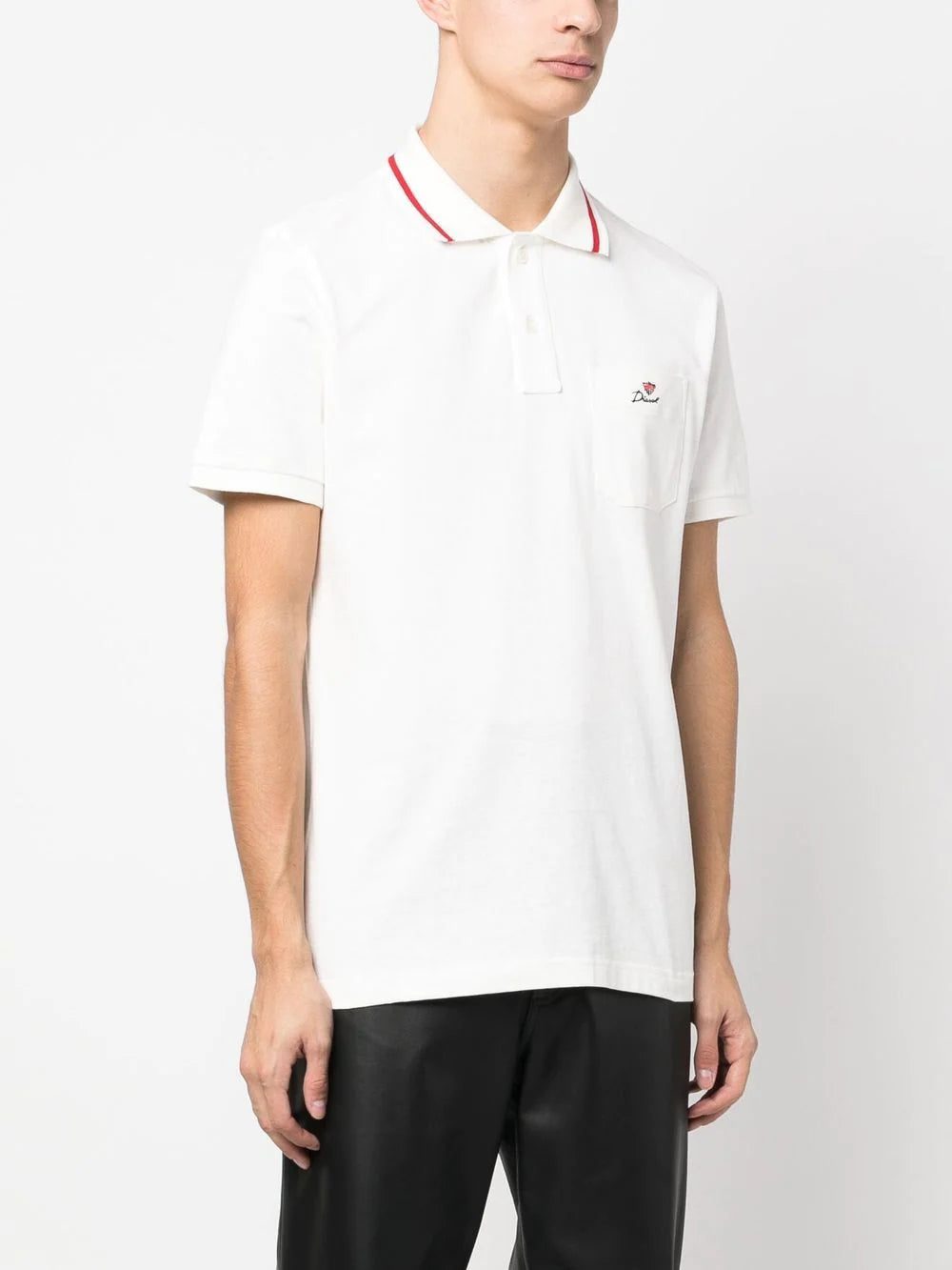 Diesel embroidered-logo polo shirt - Image 4