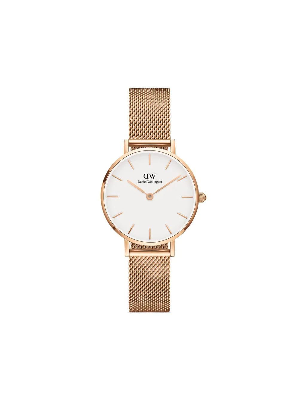 Daniel Wellington Petite Melrose rose-gold watch