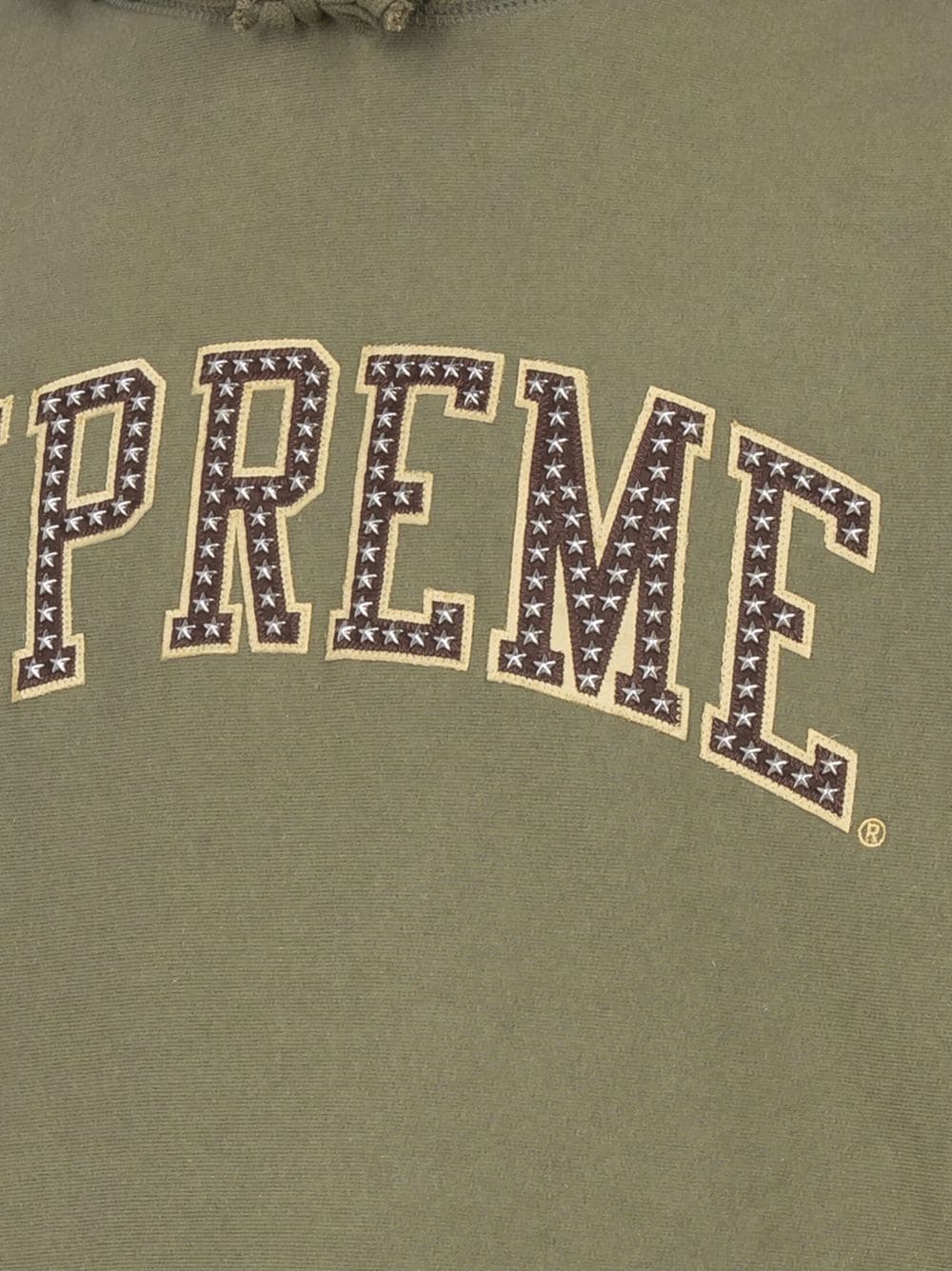 Supreme Stars Arc drawstring hoodie - Image 2