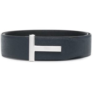 Tom Ford T logo buckle belt