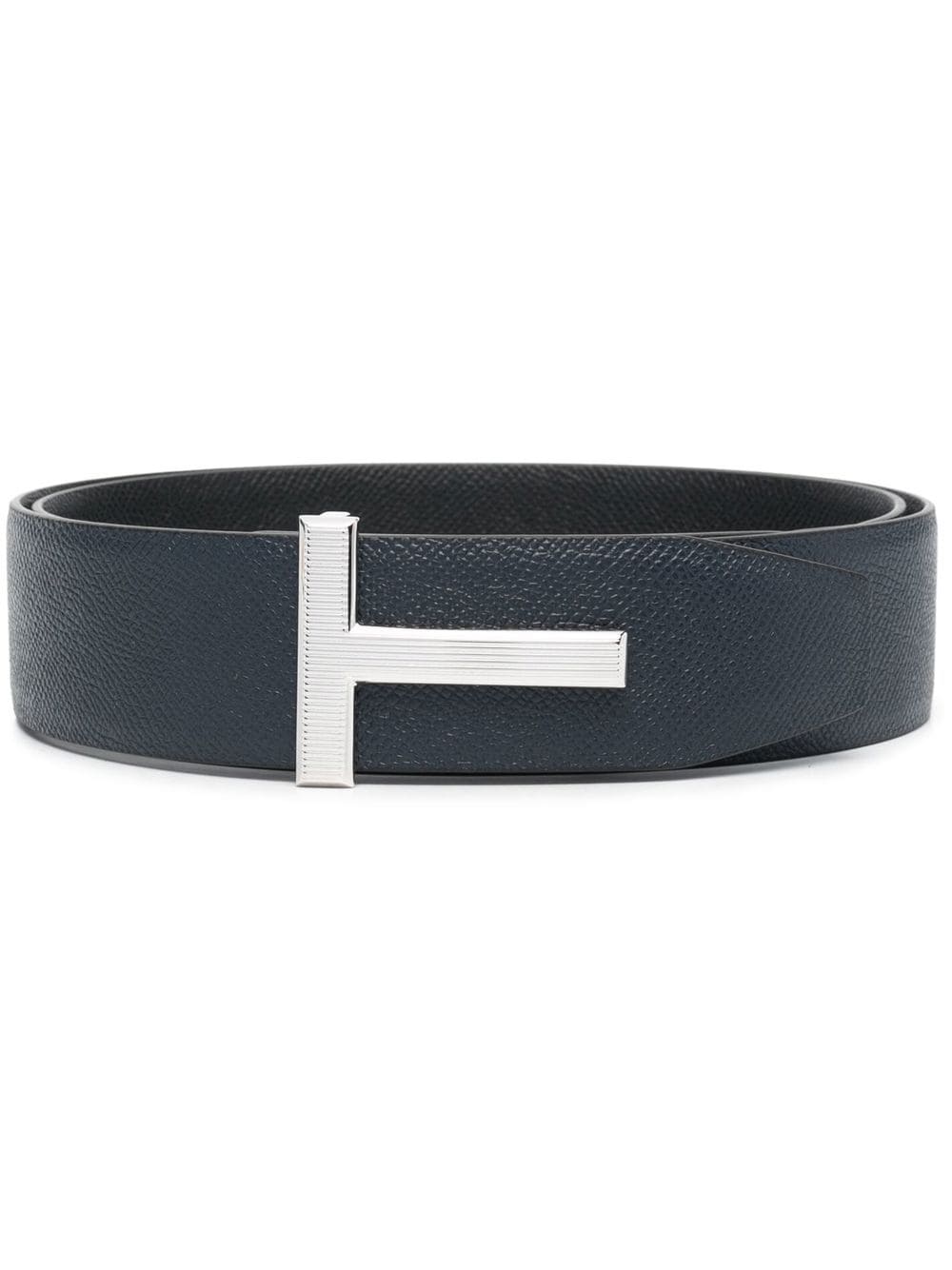 Tom Ford T logo buckle belt