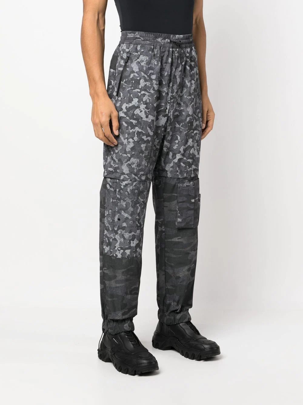 Diesel camouflage-print performance trousers - Image 3