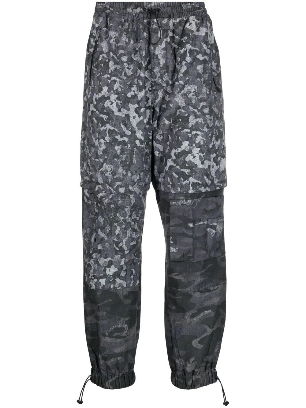 Diesel camouflage-print performance trousers