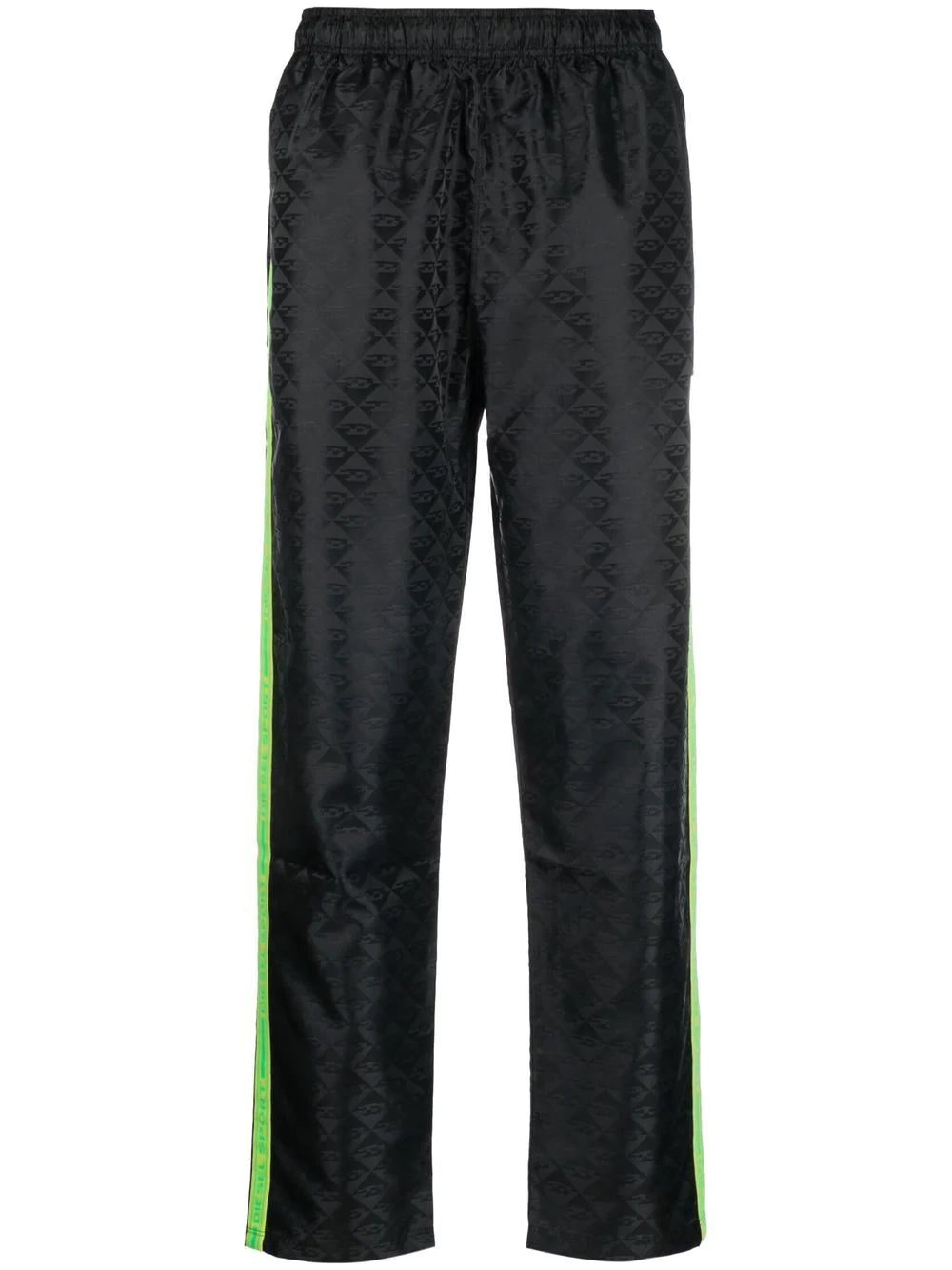 Diesel monogram straight-leg trousers