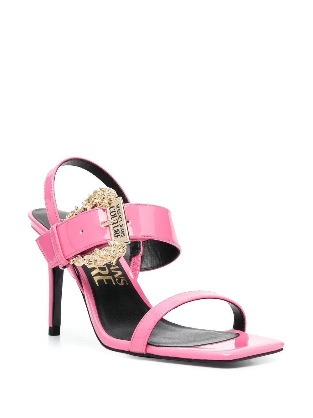 Versace Jeans Couture buckle-fastening heeled sandals - Image 2