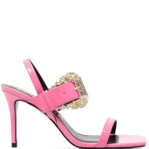 Versace Jeans Couture  buckle-fastening heeled sandals