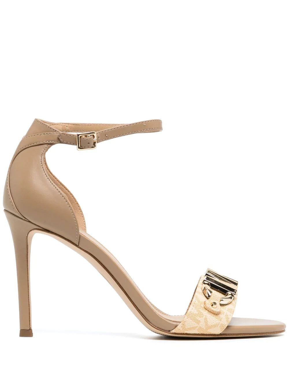 Michael Michael Kors Izzy logo-plaque sandals