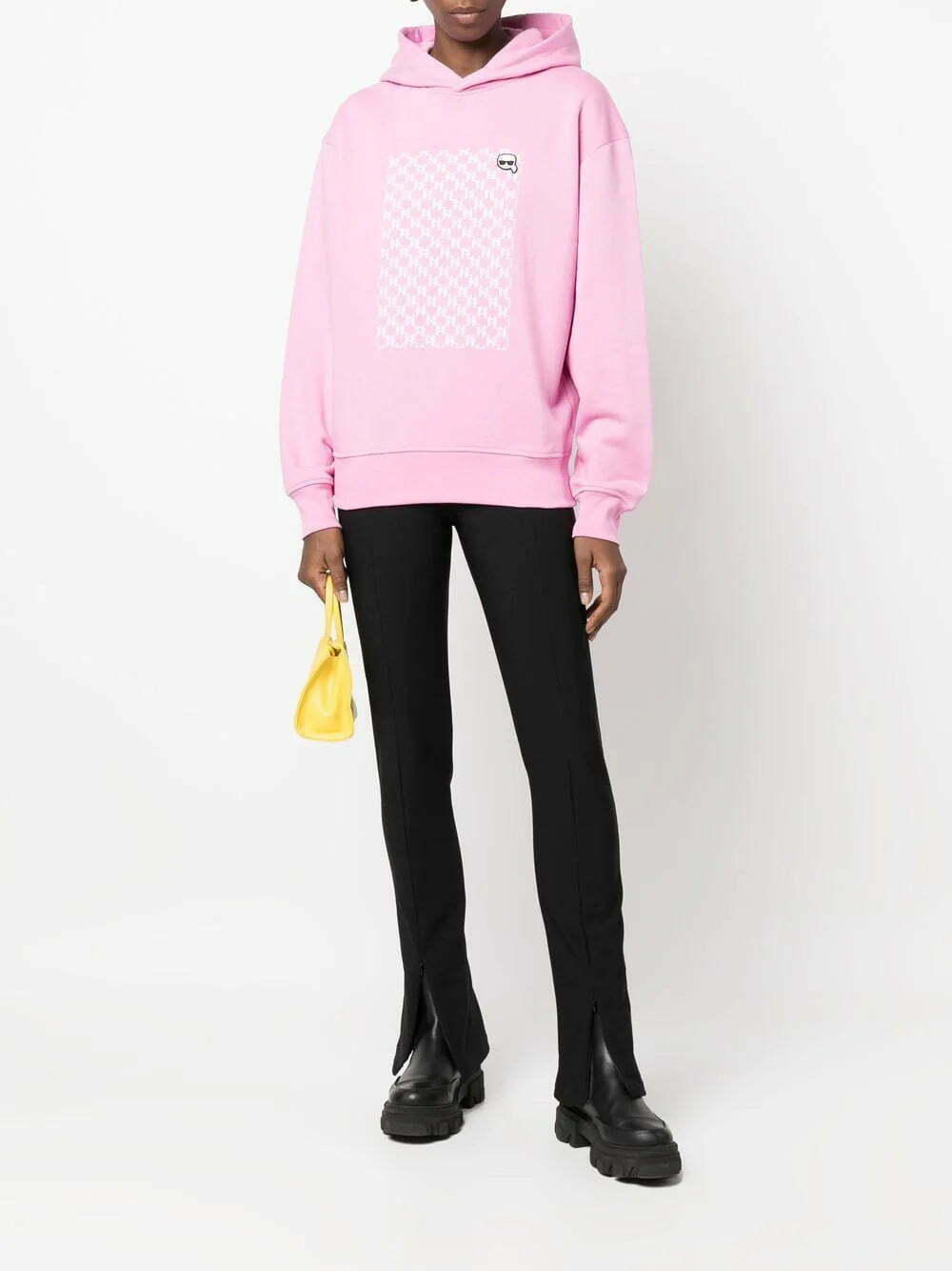 Karl Lagerfeld Ikonik Karl organic cotton hoodie - Image 2