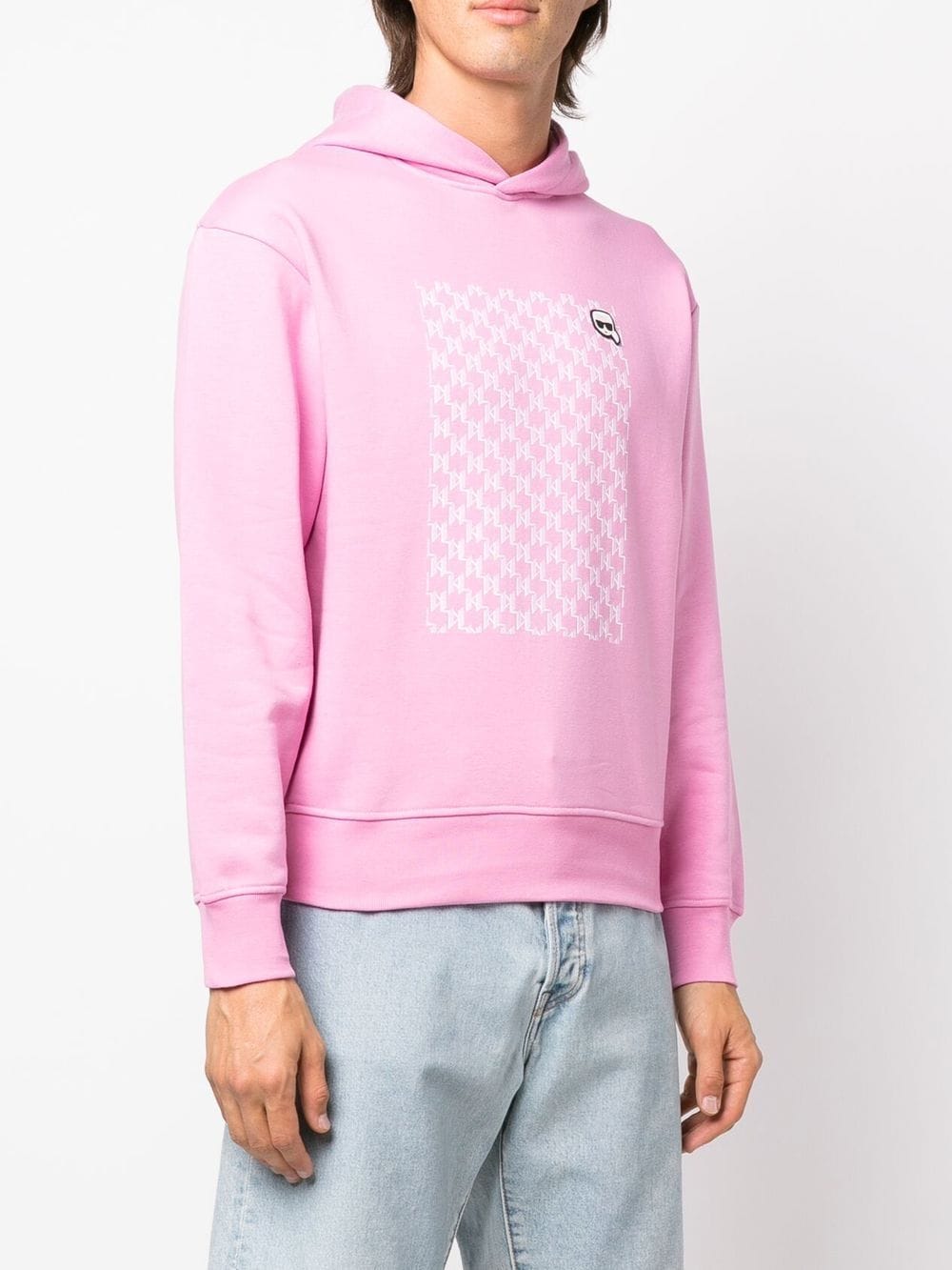 Karl Lagerfeld Ikonik Karl organic cotton hoodie - Image 4