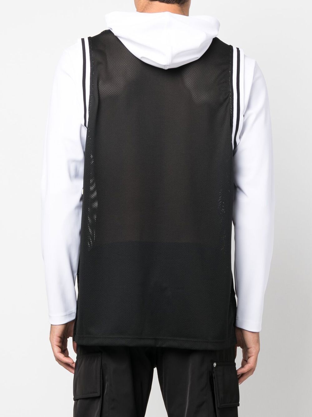 Balmain logo-print detail hoodie - Image 4