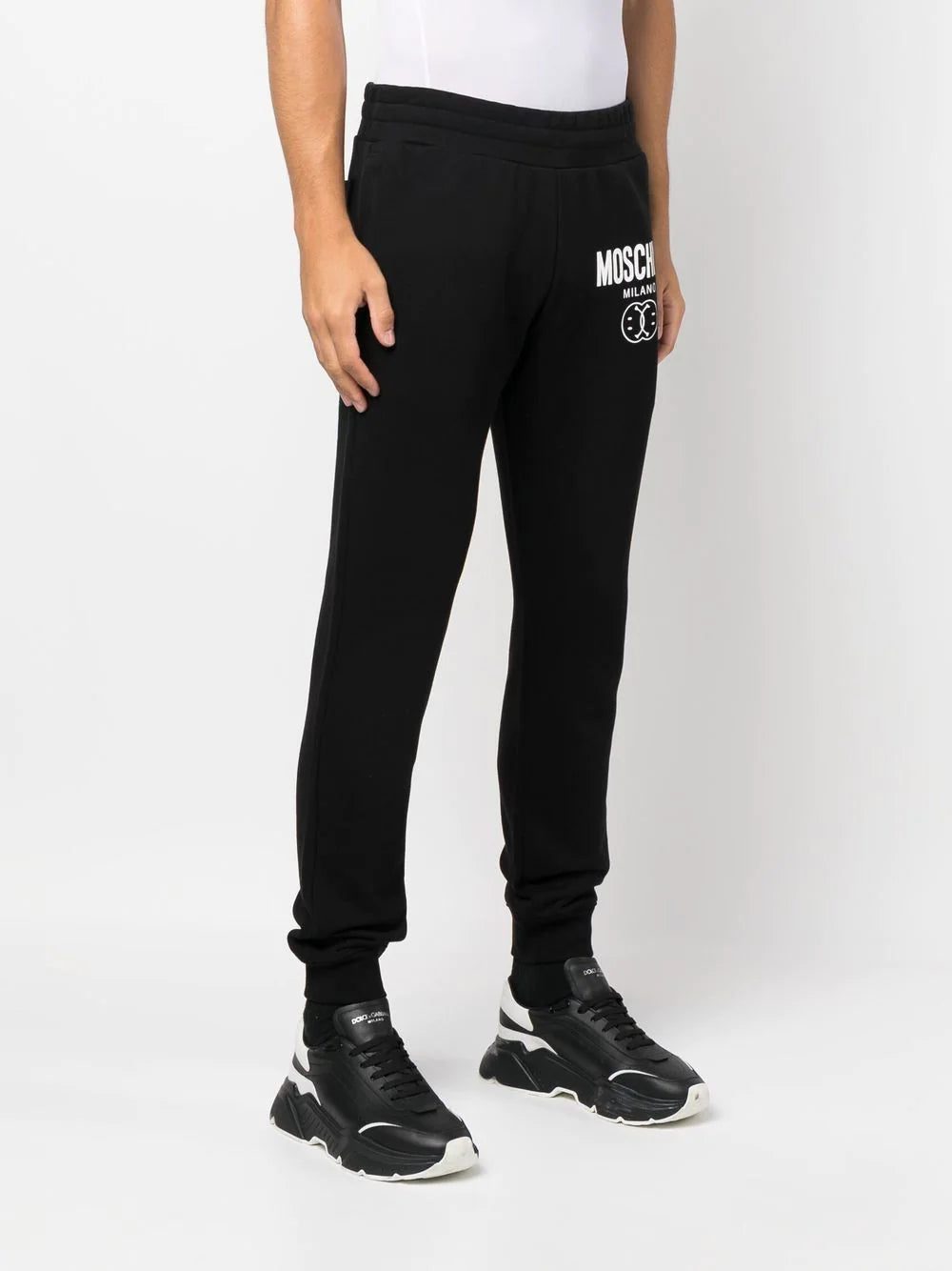Moschino logo-print track pants - Image 3
