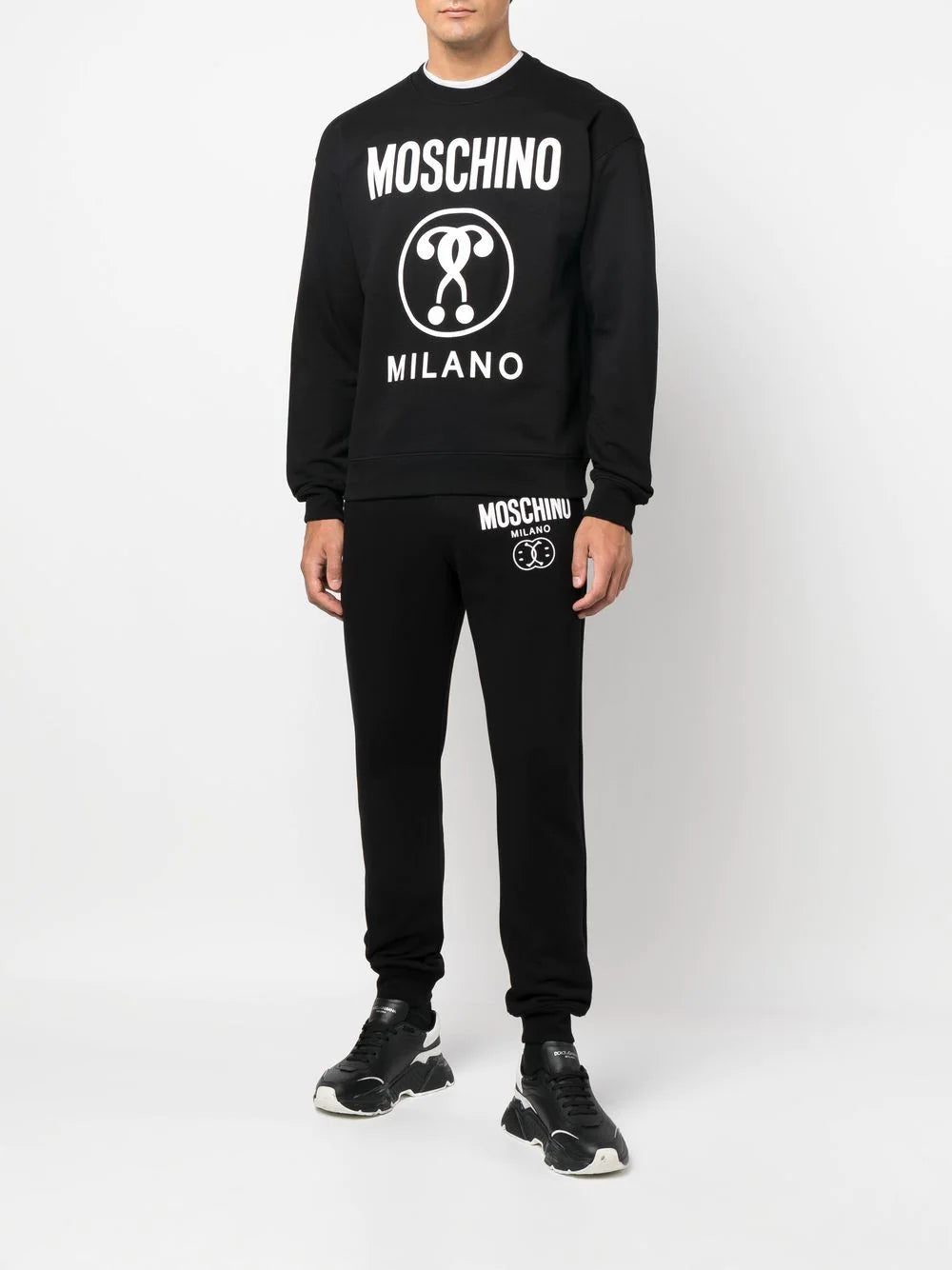 Moschino logo-print track pants - Image 2