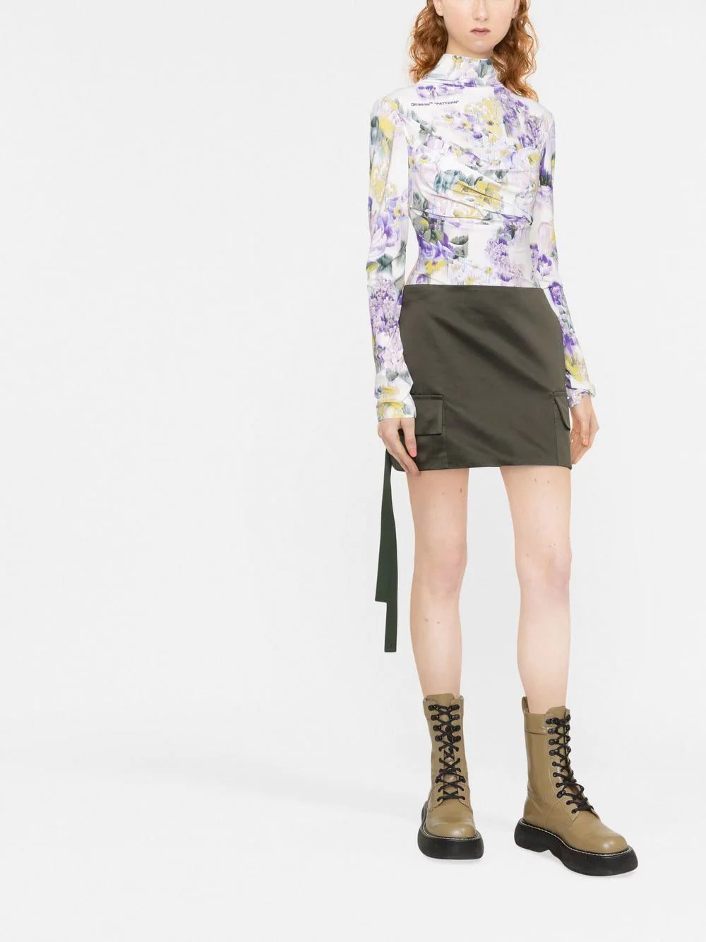 Off-White Pattern print long-sleeve T-shirt - Image 2