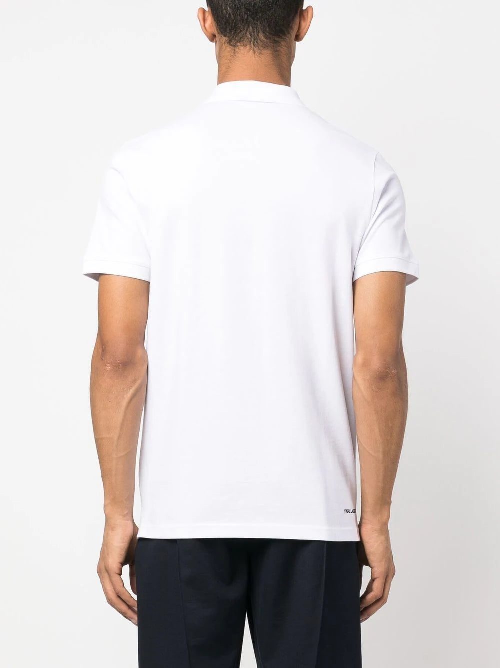 Karl Lagerfeld Ikonik embroidered polo shirt - Image 4