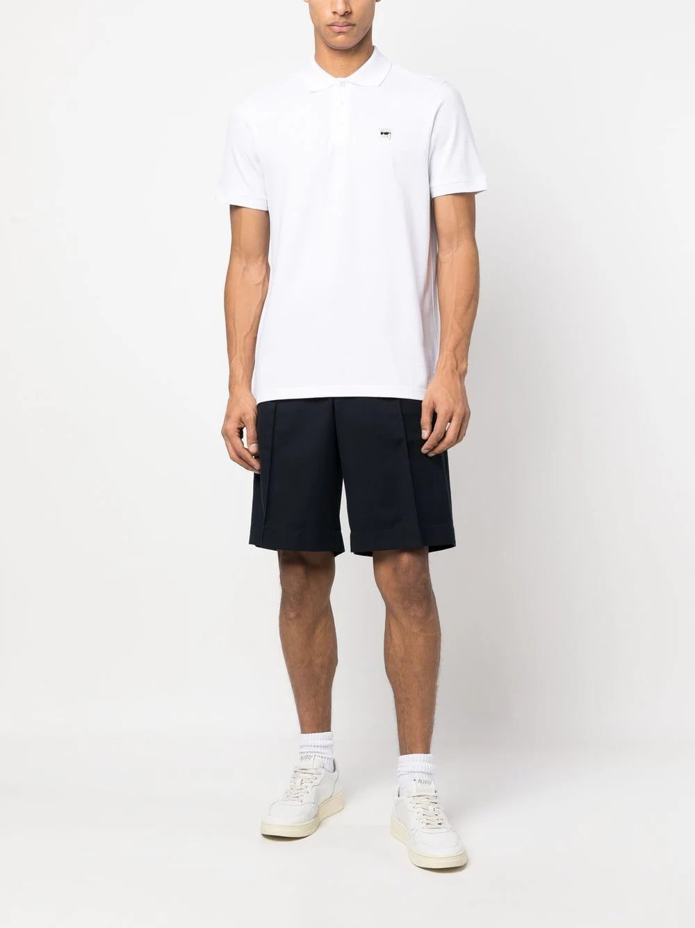 Karl Lagerfeld Ikonik embroidered polo shirt - Image 2