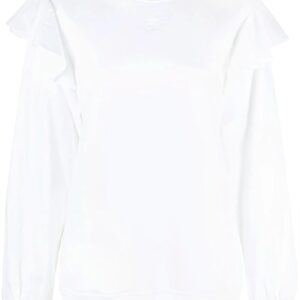 Karl Lagerfeld ruffle-trim sweatshirt