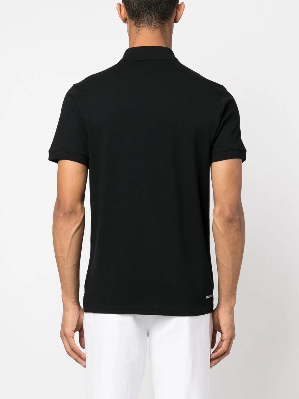 Karl Lagerfeld Ikonik embroidered polo shirt - Image 4