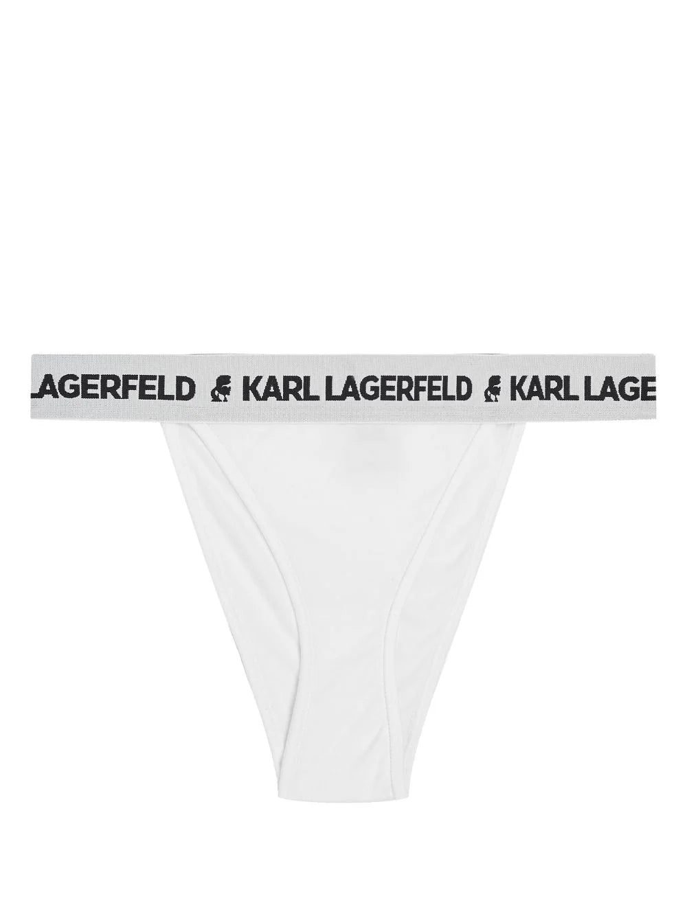 Karl Lagerfeld logo-waistband Brazilian briefs