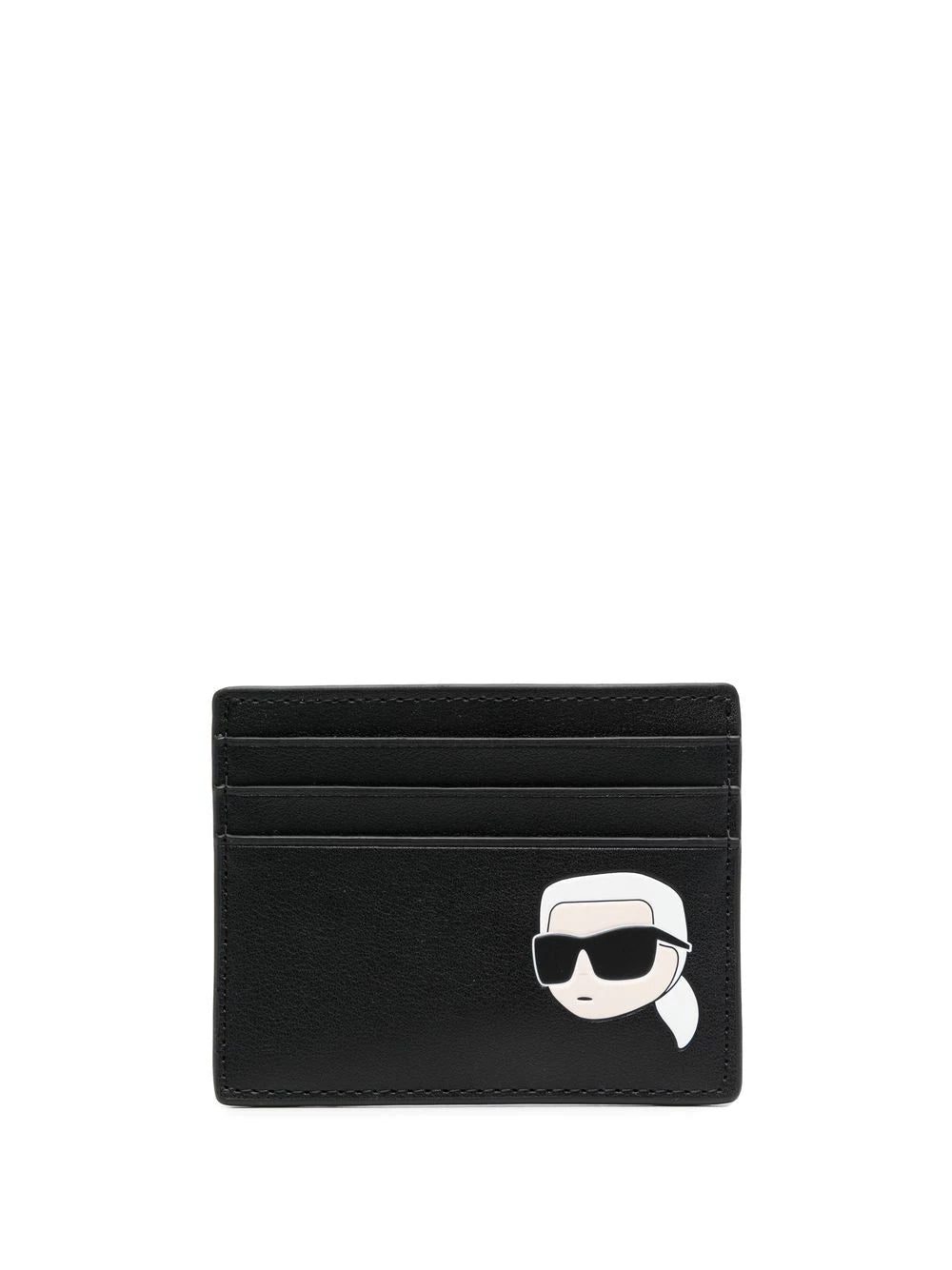Karl Lagerfeld K/Ikonik 2.0 leather cardholder