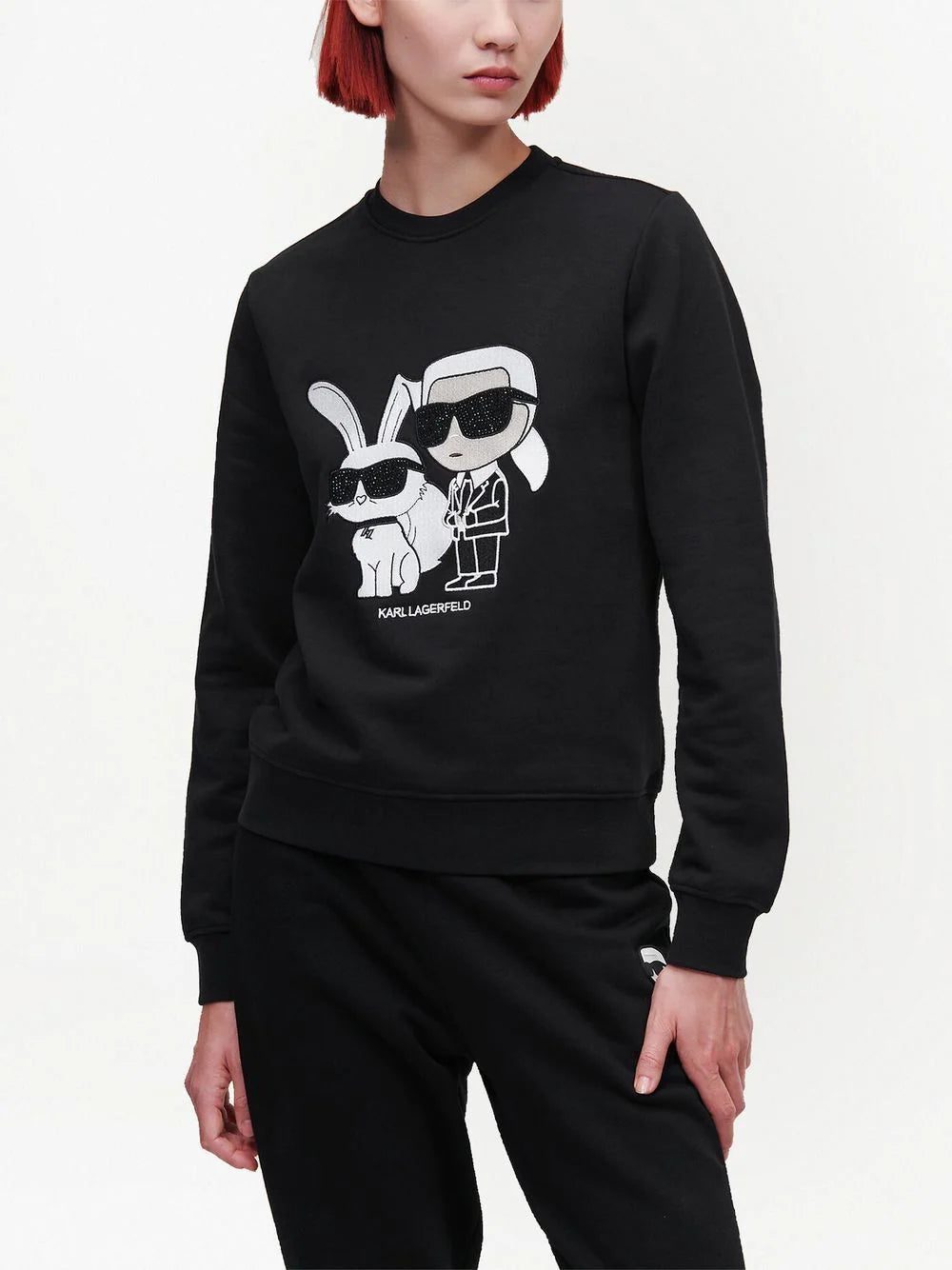 Karl Lagerfeld Karl Choupette embroidered sweatshirt - Image 3