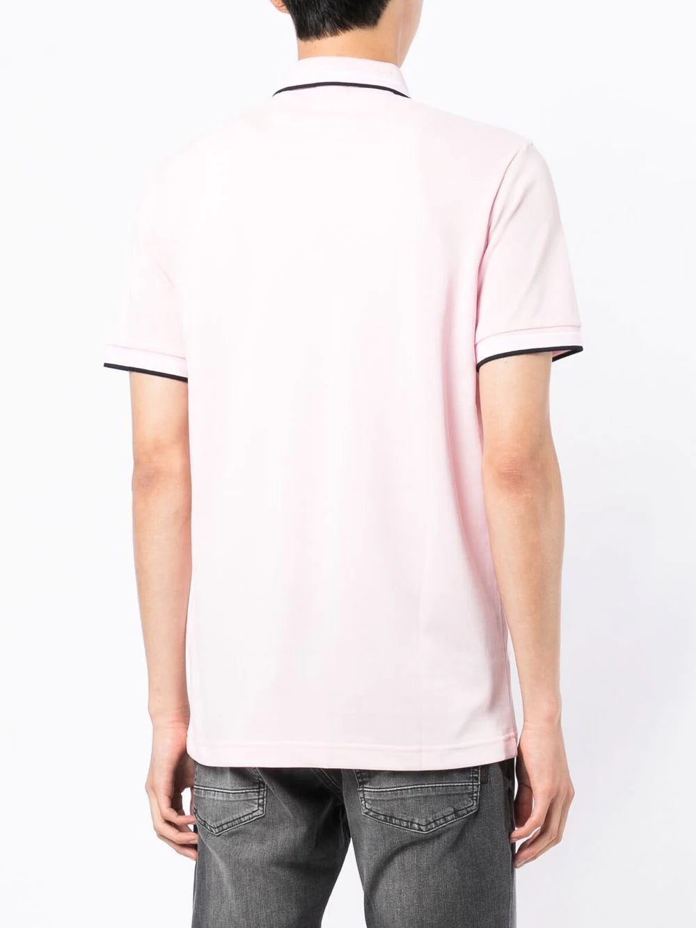 BOSS logo-embroidered polo shirt - Image 4