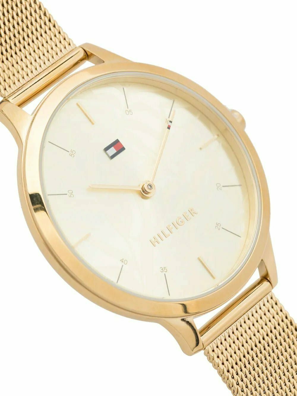 Tommy Hilfiger gold plated round watch - Image 3