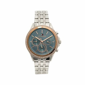 Tommy Hilfiger  crystal-encrusted quartz 40mm