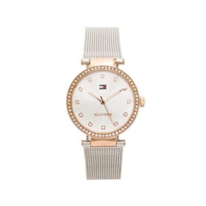 Tommy Hilfiger  crystal-encrusted quartz 32mm