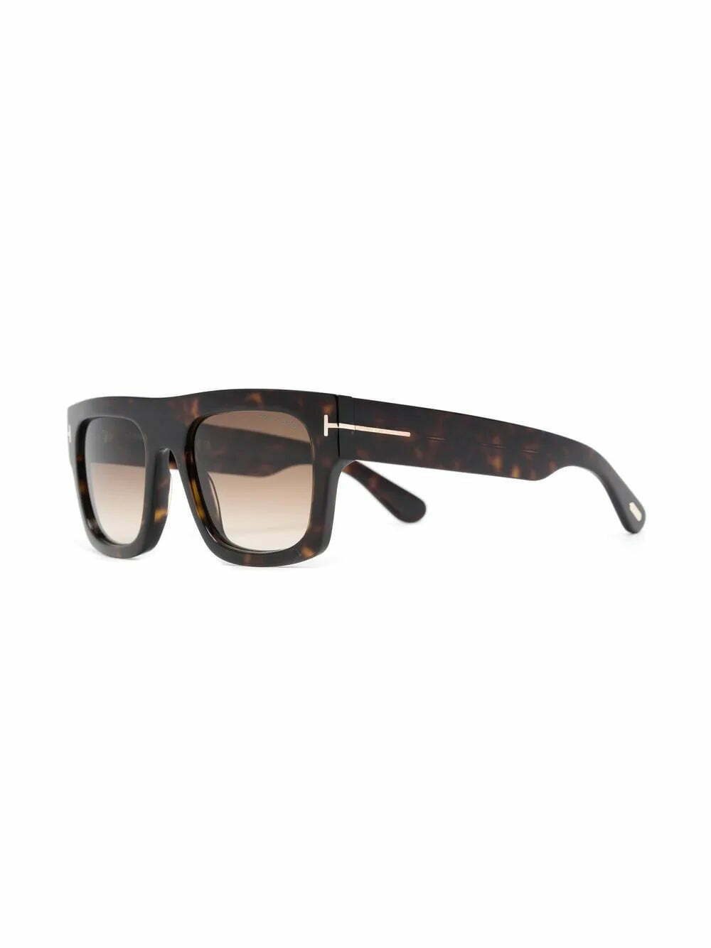 Tom Ford tortoiseshell square-frame sunglasses - Image 2