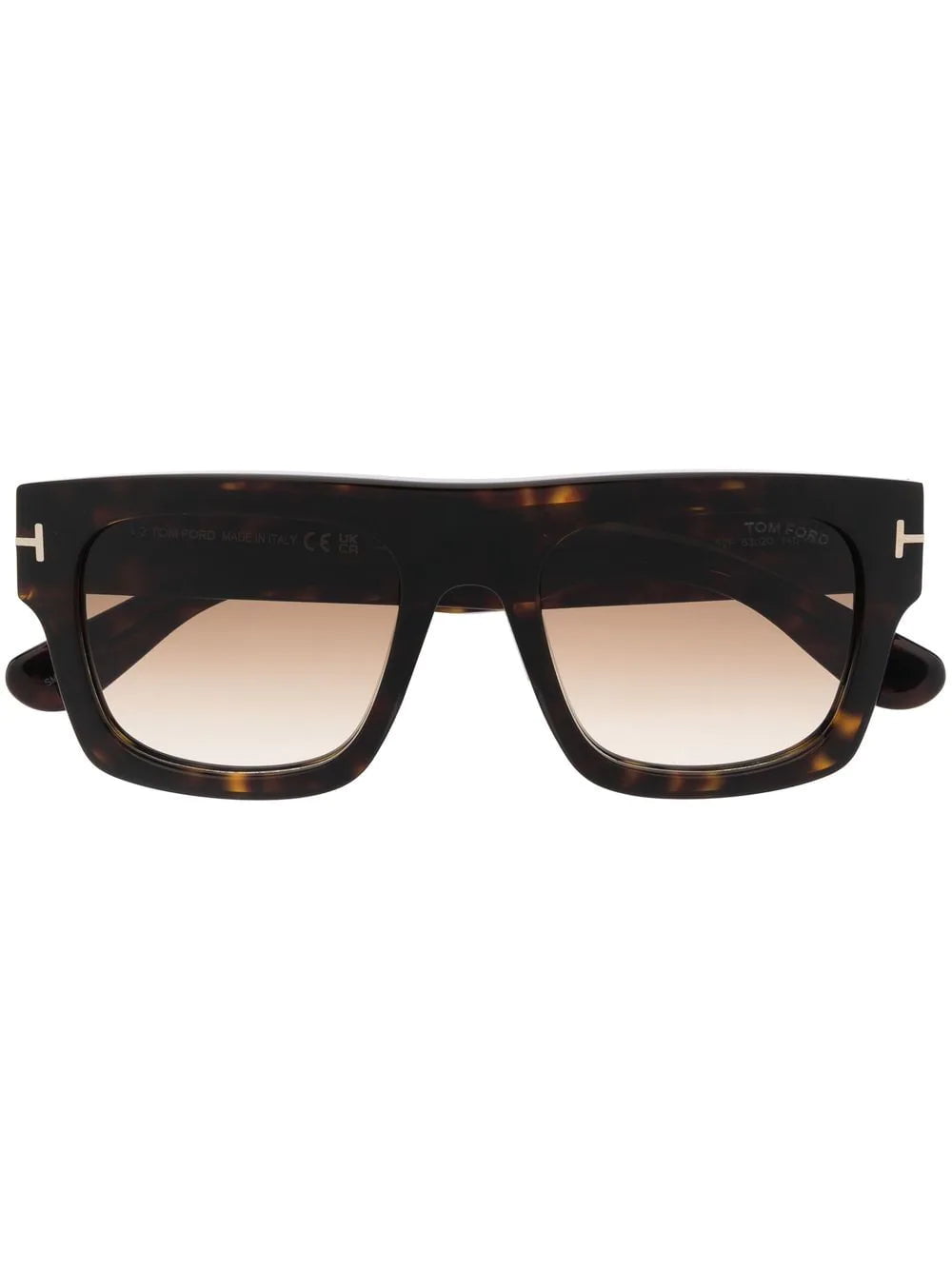 Tom Ford tortoiseshell square-frame sunglasses