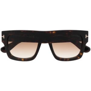 TOM FORD Eyewear tortoiseshell square-frame sunglasses