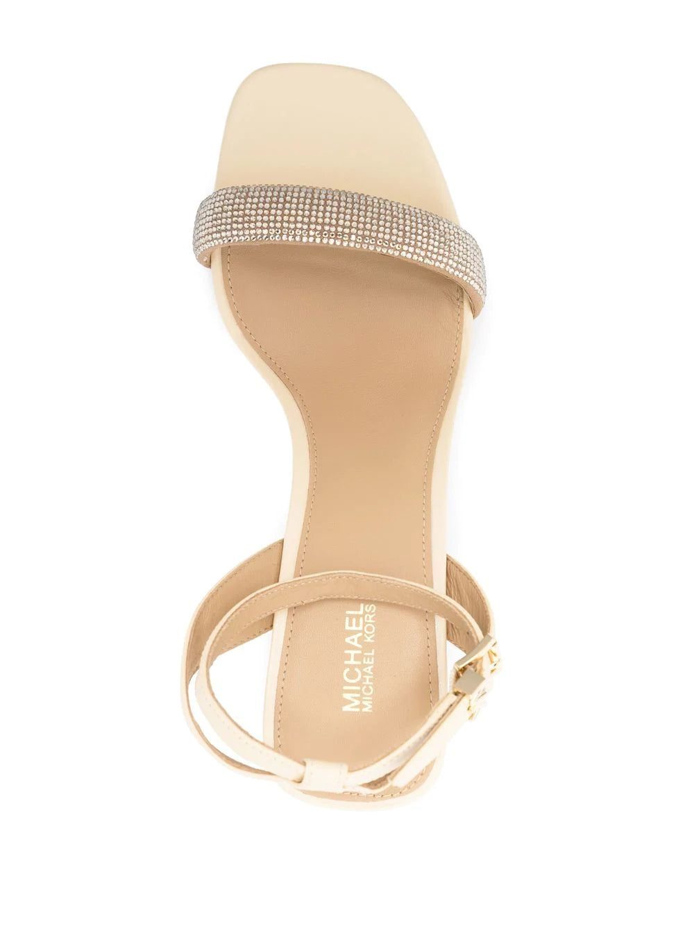 Michael Michael Kors crystal-embellished leather sandals - Image 4