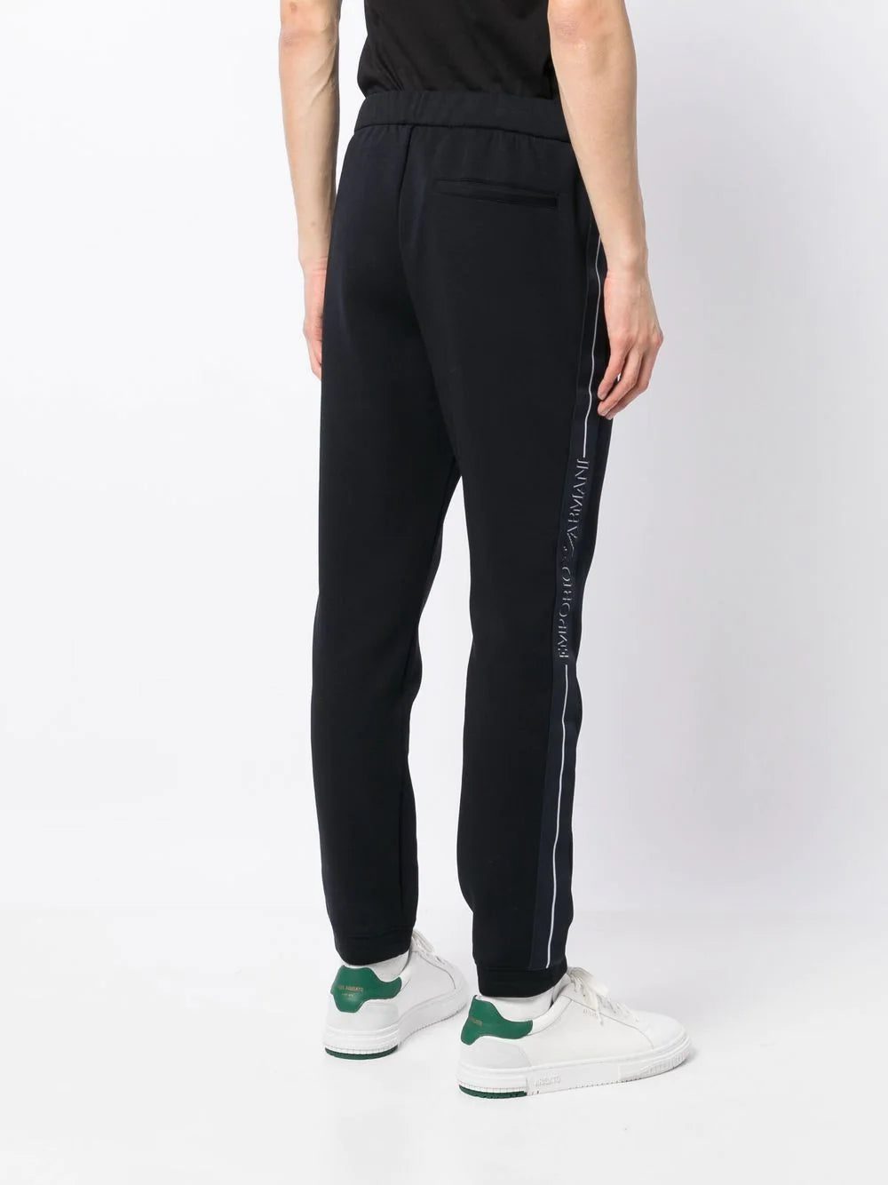 Emporio Armani logo-tape track pants - Image 4