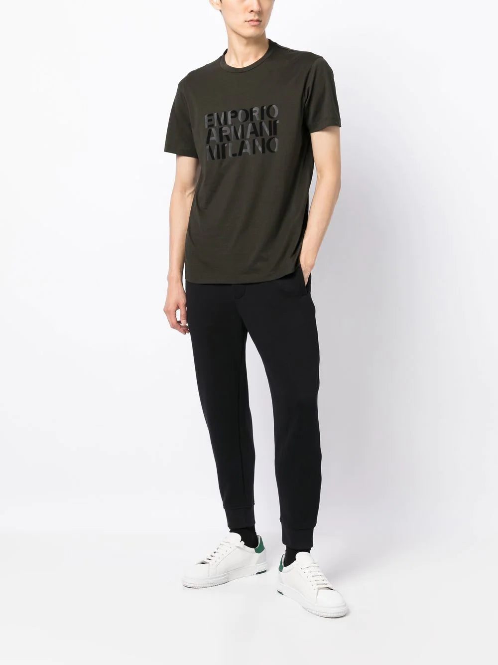 Emporio Armani slim-fit track pants - Image 2