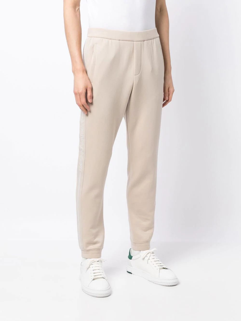 Emporio Armani logo-tape track pants - Image 3