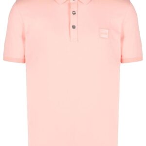 BOSS  embroidered-logo polo shirt