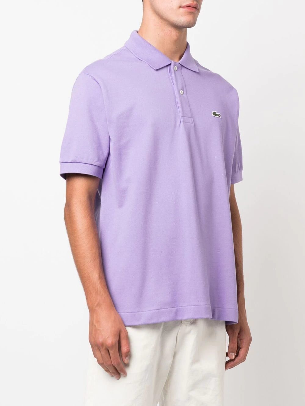 Lacoste embroidered-logo cotton polo shirt - Image 3