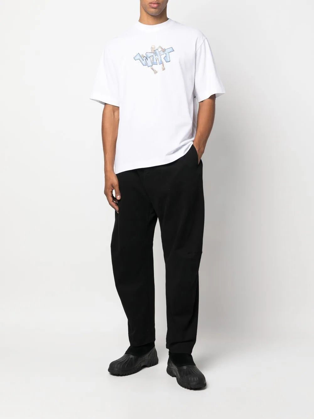 Off-White logo-print T-shirt - Image 2