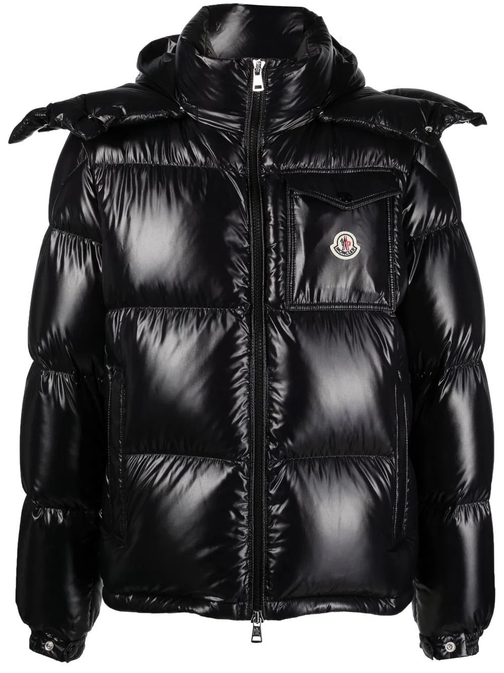 Moncler high-shine padded jacket