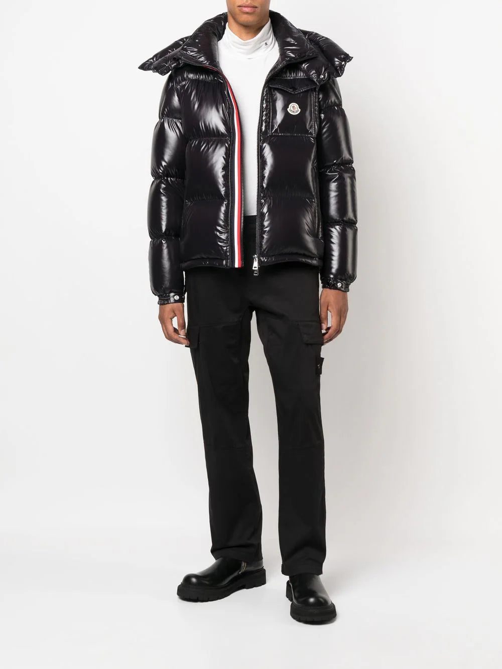 Moncler high-shine padded jacket - Image 2