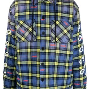 Off-White  plaid-check shirt jacket